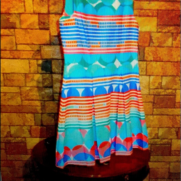 JUST...TAYLOR SLEEVELESS DRESS SZ 10 - Picture 2 of 11